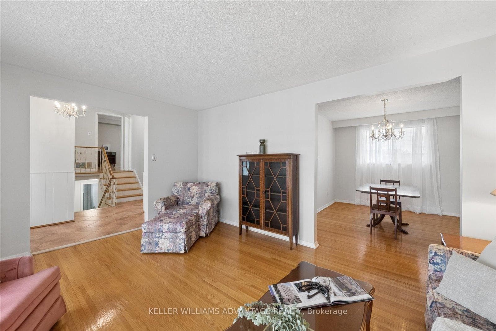Open to dining room