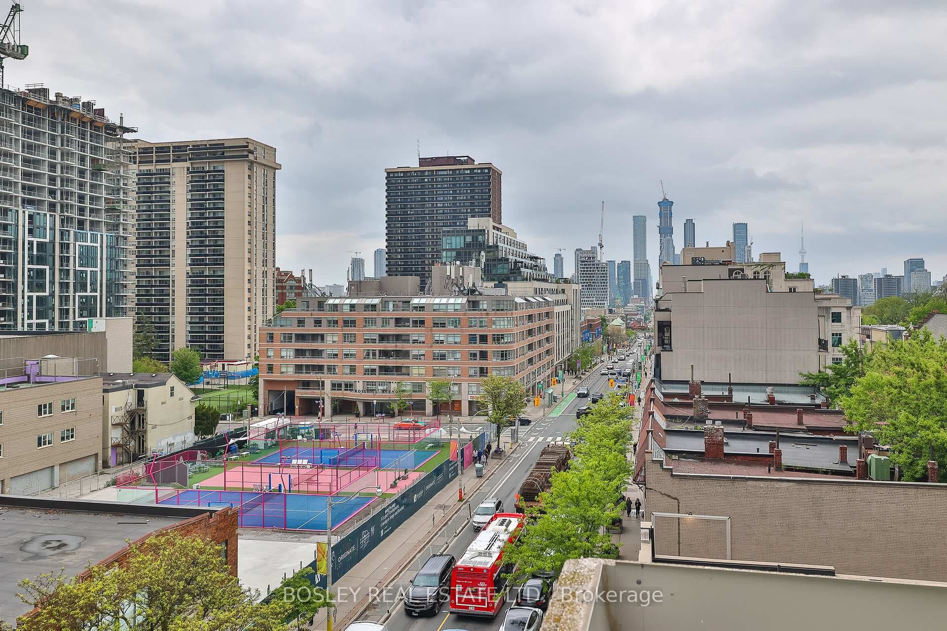 View from Building rooftop