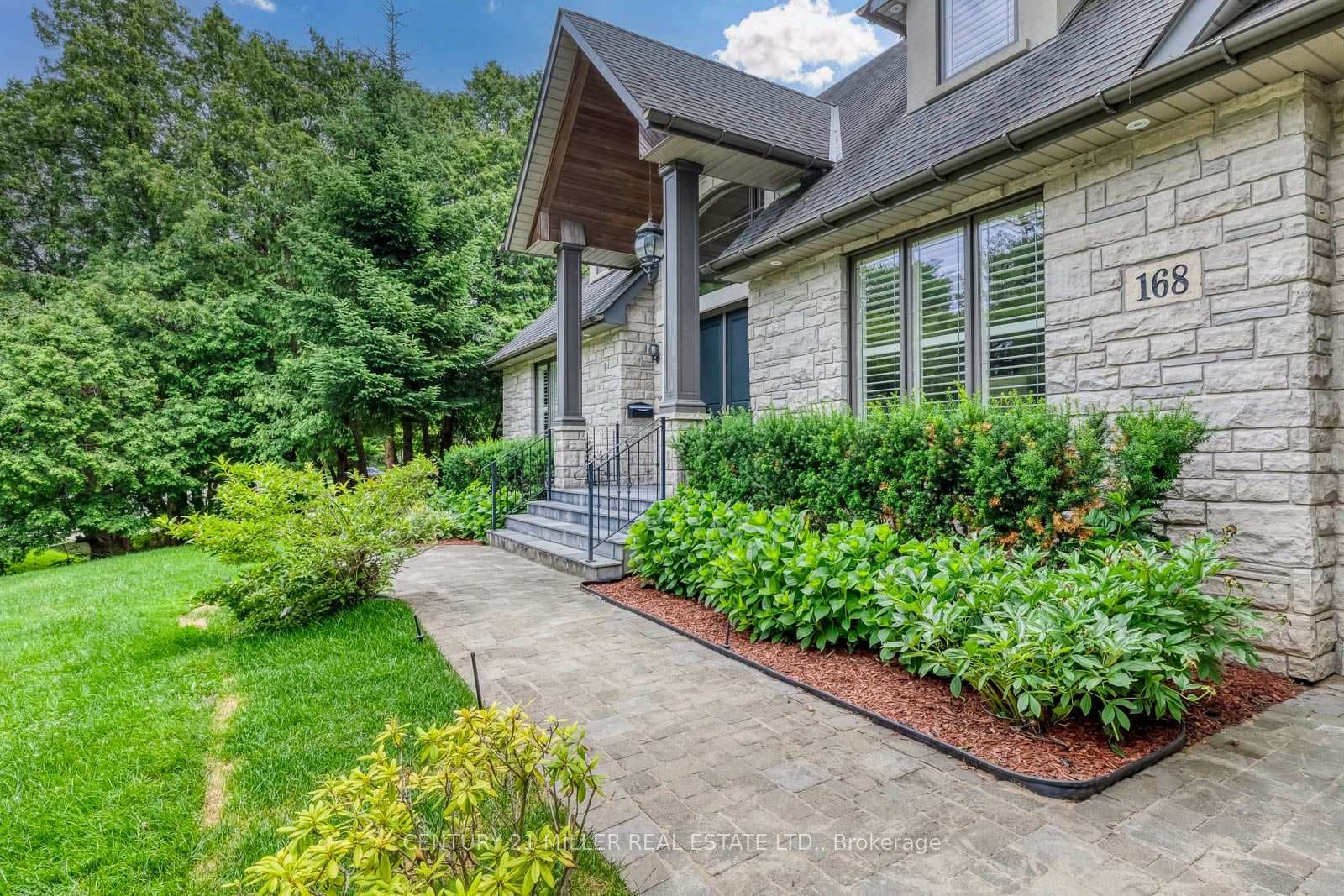Landscaped Front Walkway