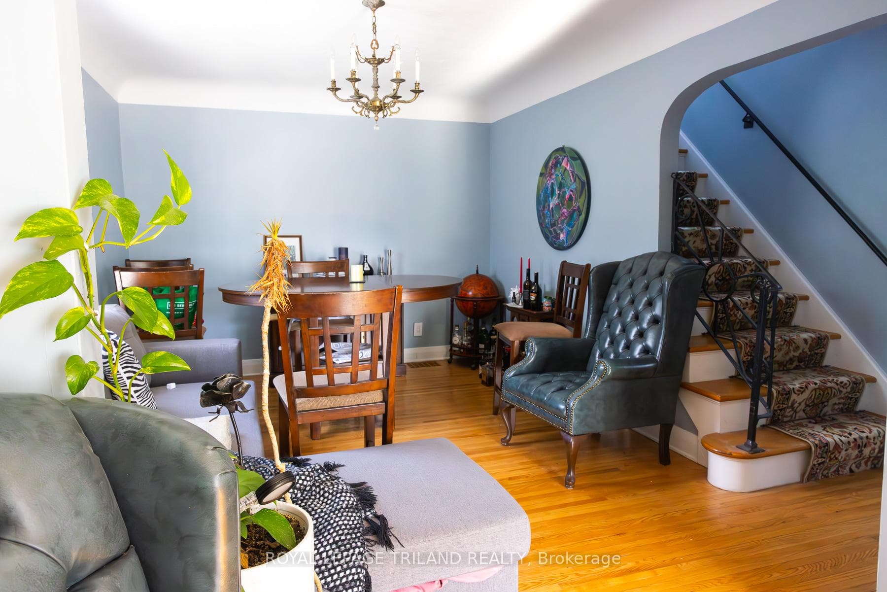 Living Room to Dining Room