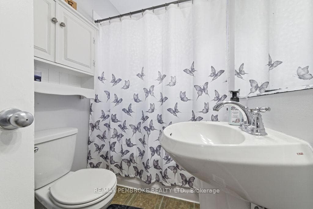 Main floor bathroom.