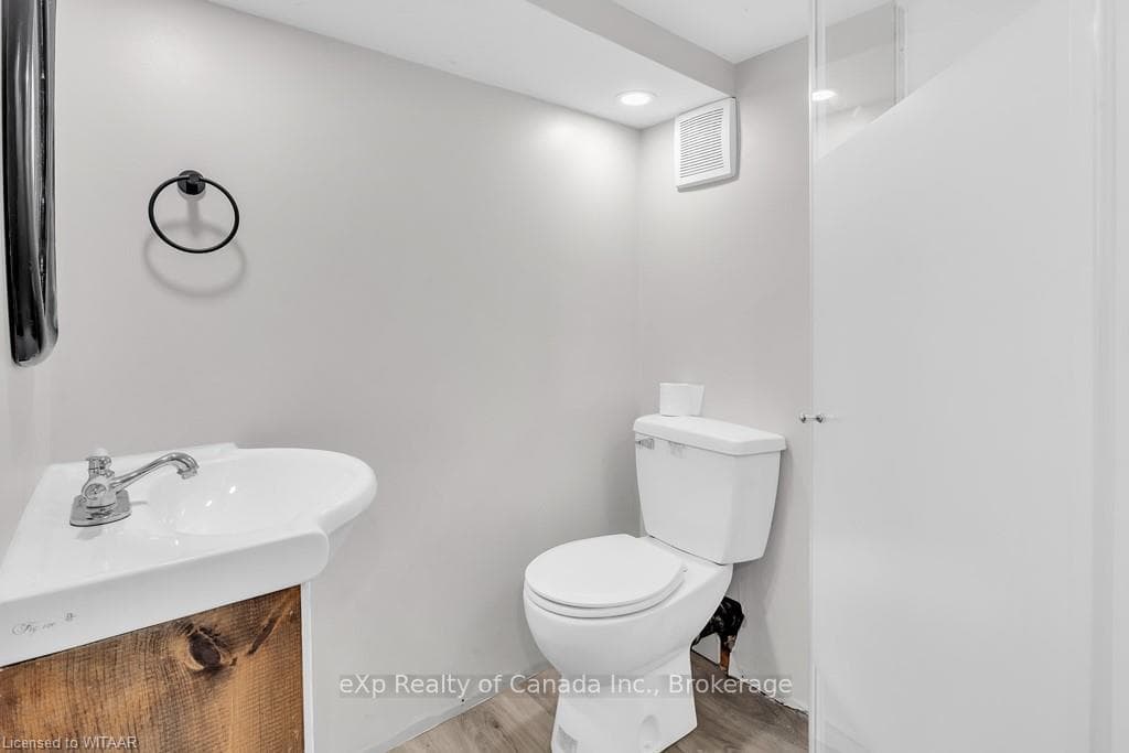 Basement bathroom