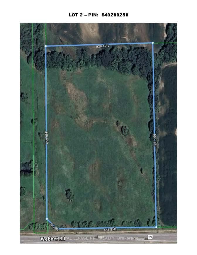 425 (Vacant Land) Webber Road photo 1