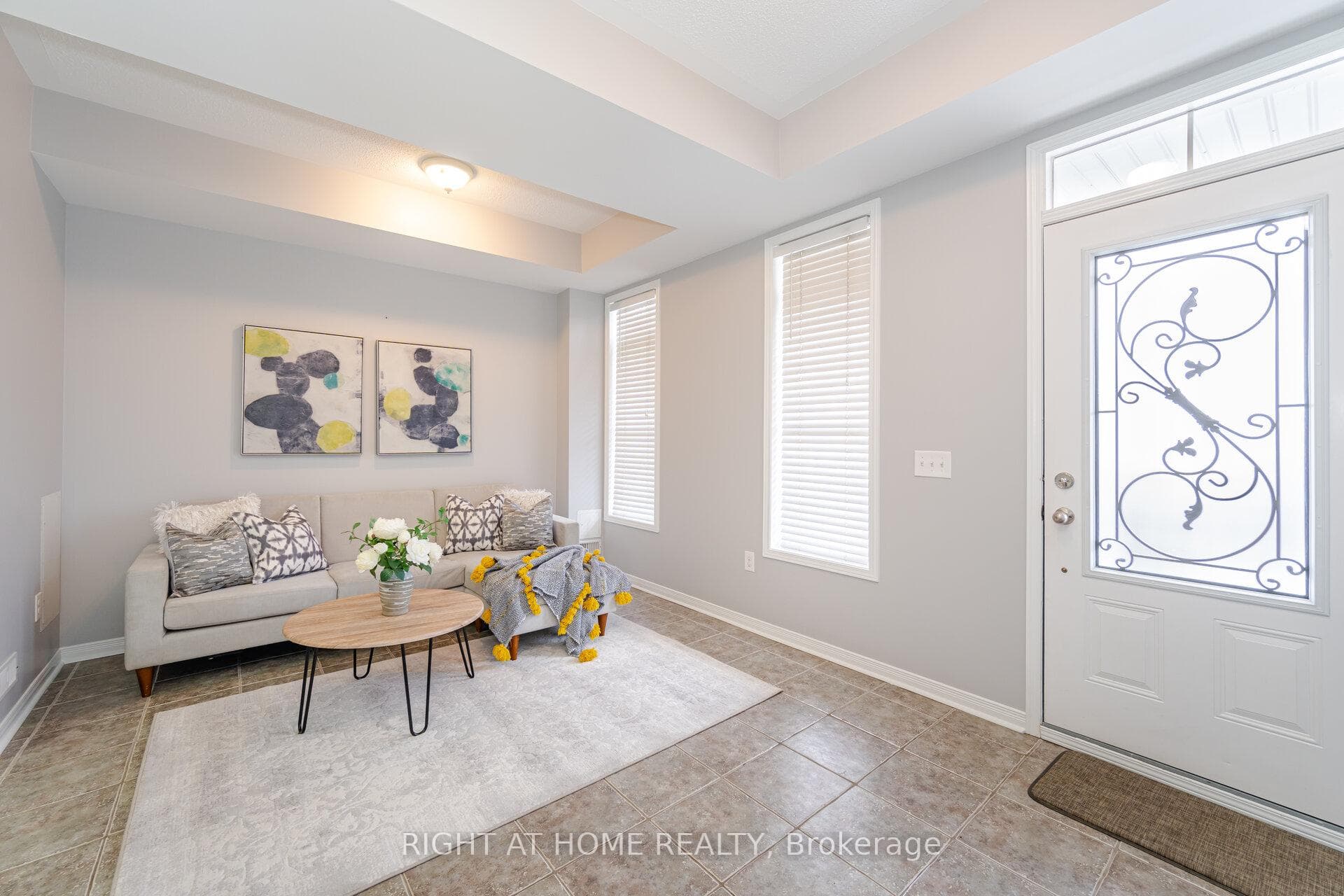 Above grade entry family room