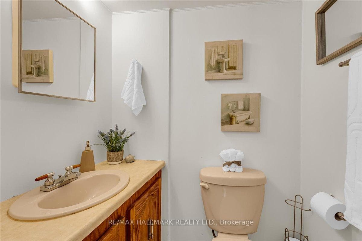 Main floor powder room