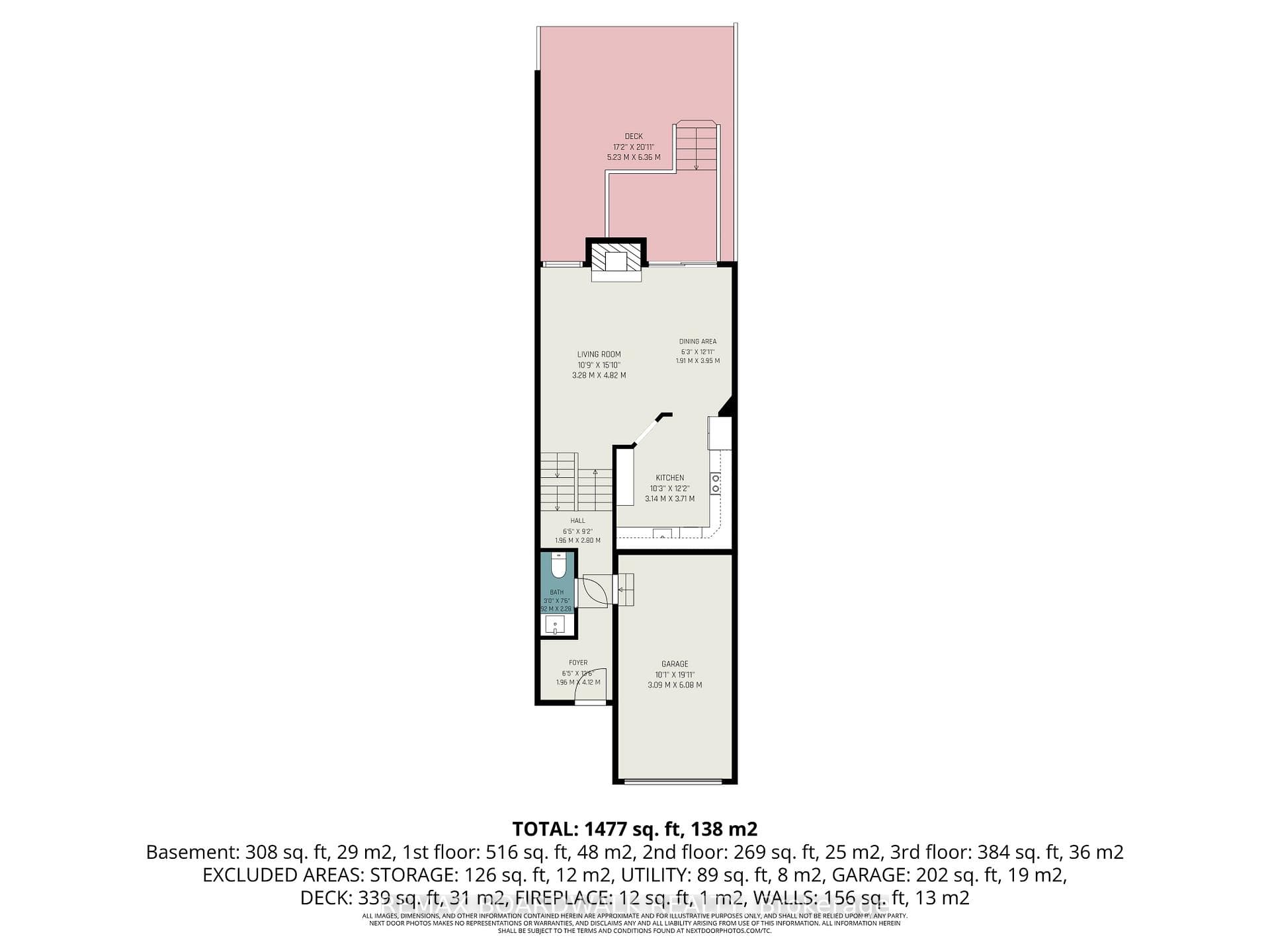 Main Level Floor Plan