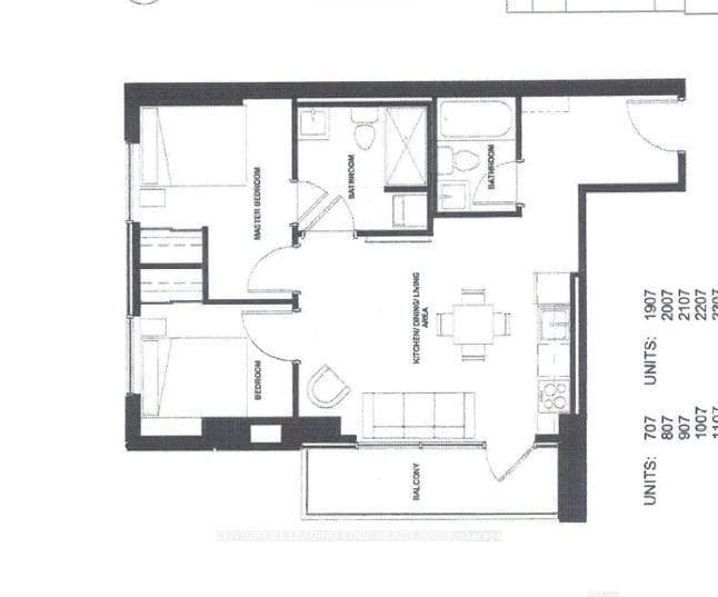 60 Frederick Street Unit 2507 photo 2