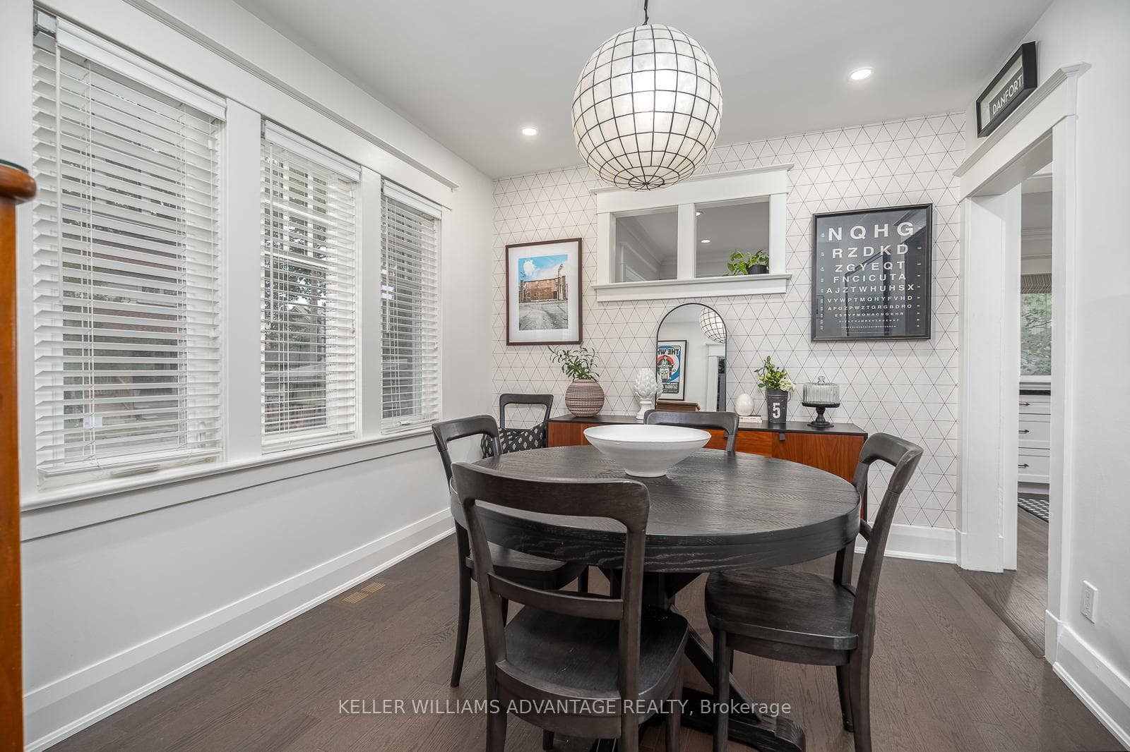 Room for family dinners