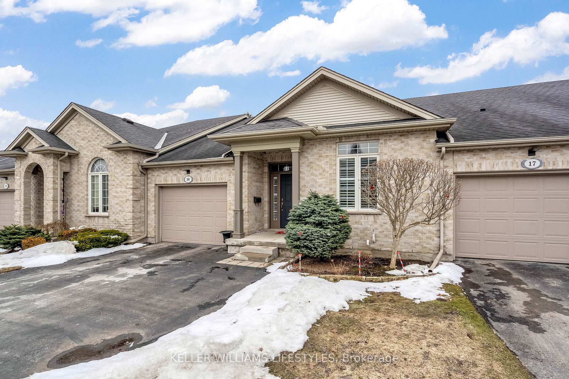 Double driveway