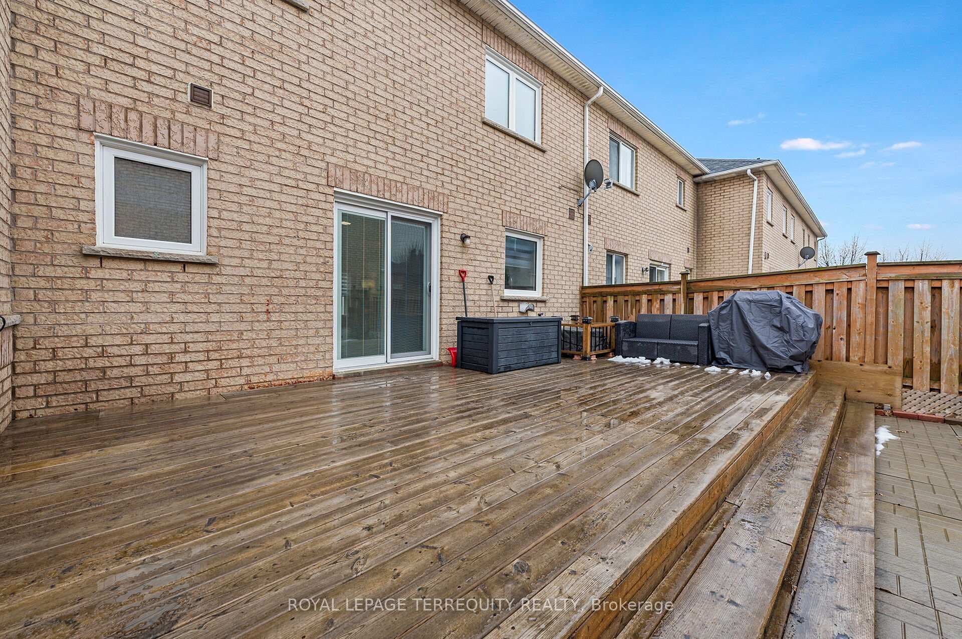 Large Deck at Rear of Home!