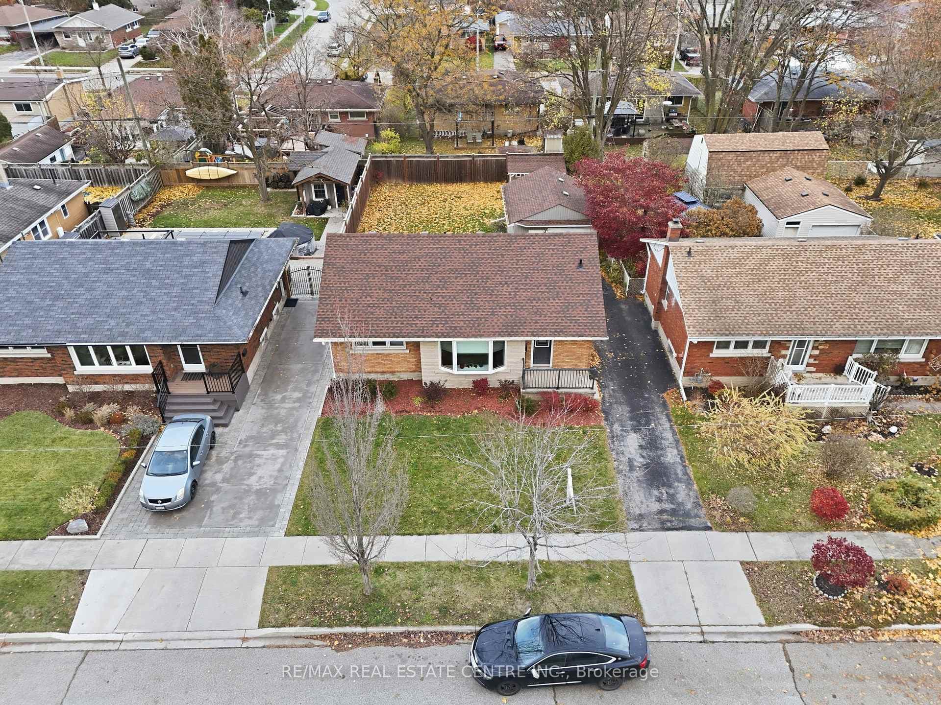 AERIAL VIEW OF 1057 CLARE AVENUE