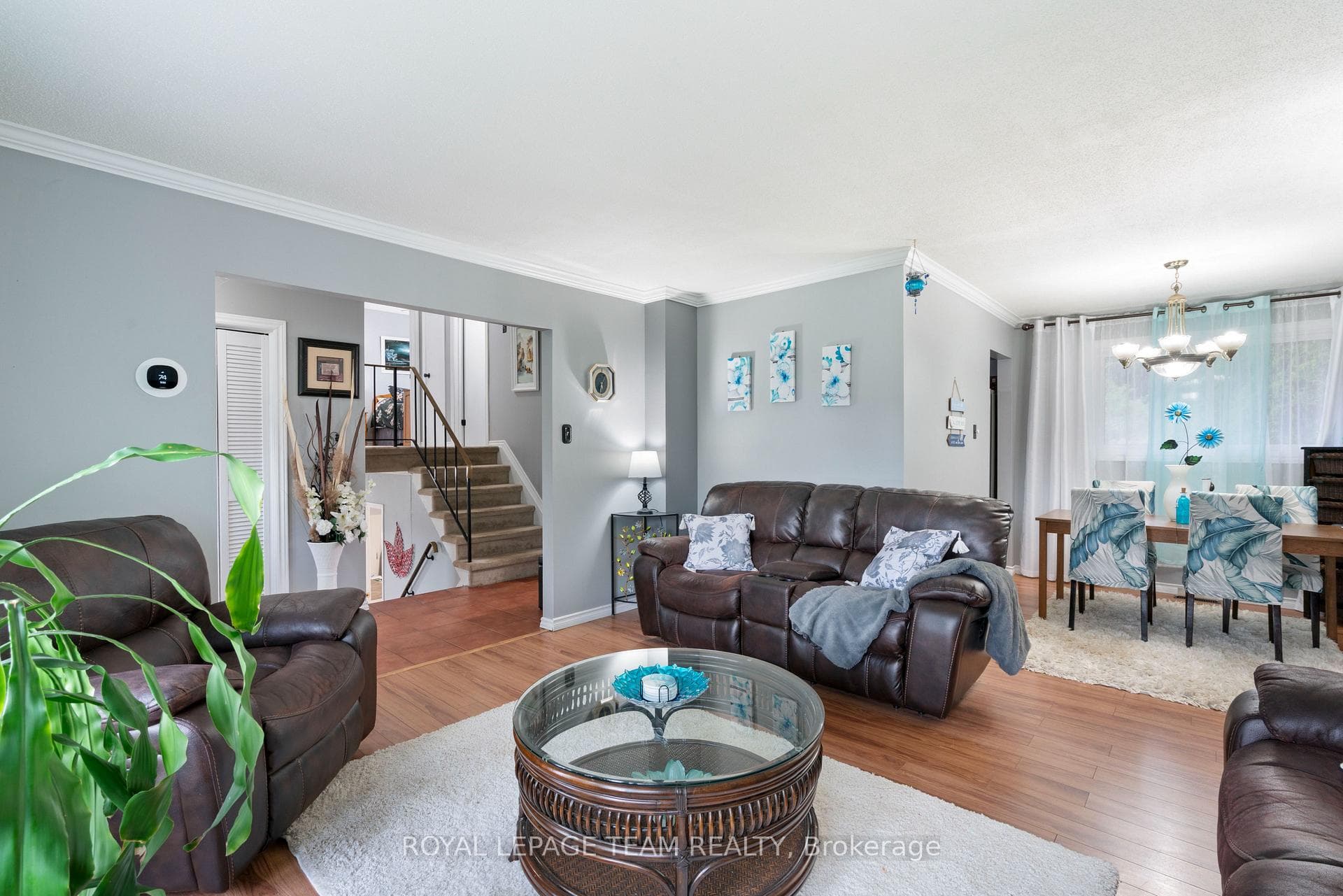 Open concept Living & Dining Room