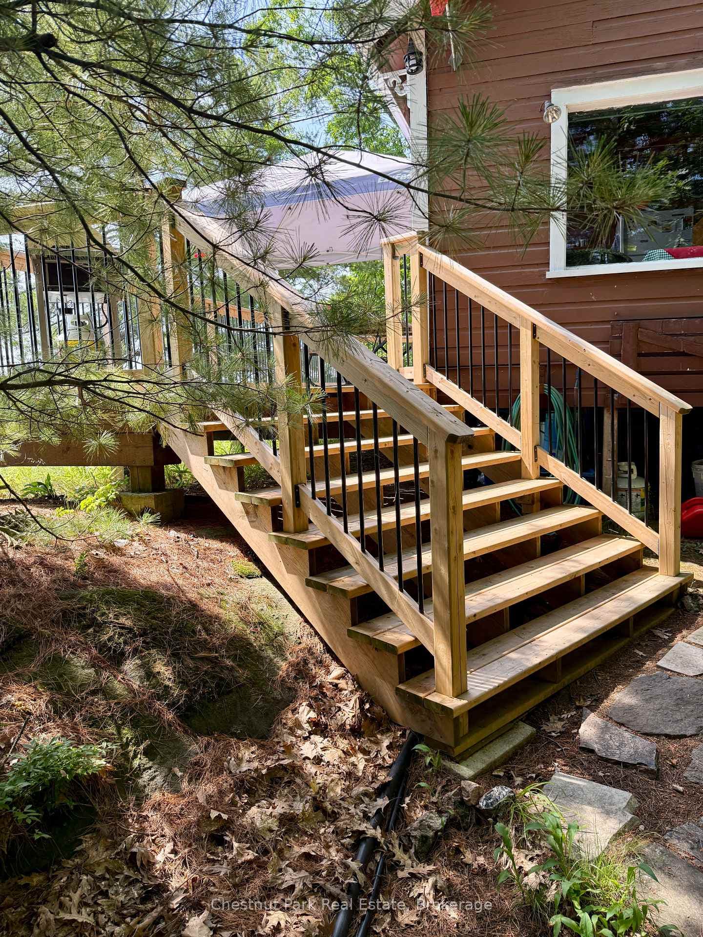Deck and new stairs about 2 years old