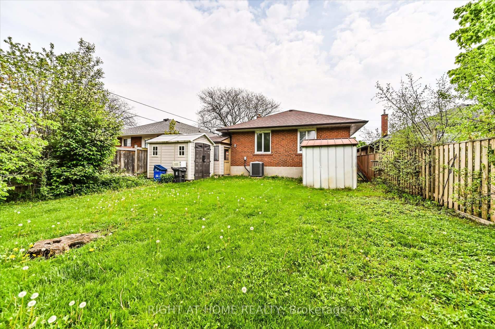 Backyard. Premium 125 ft lot