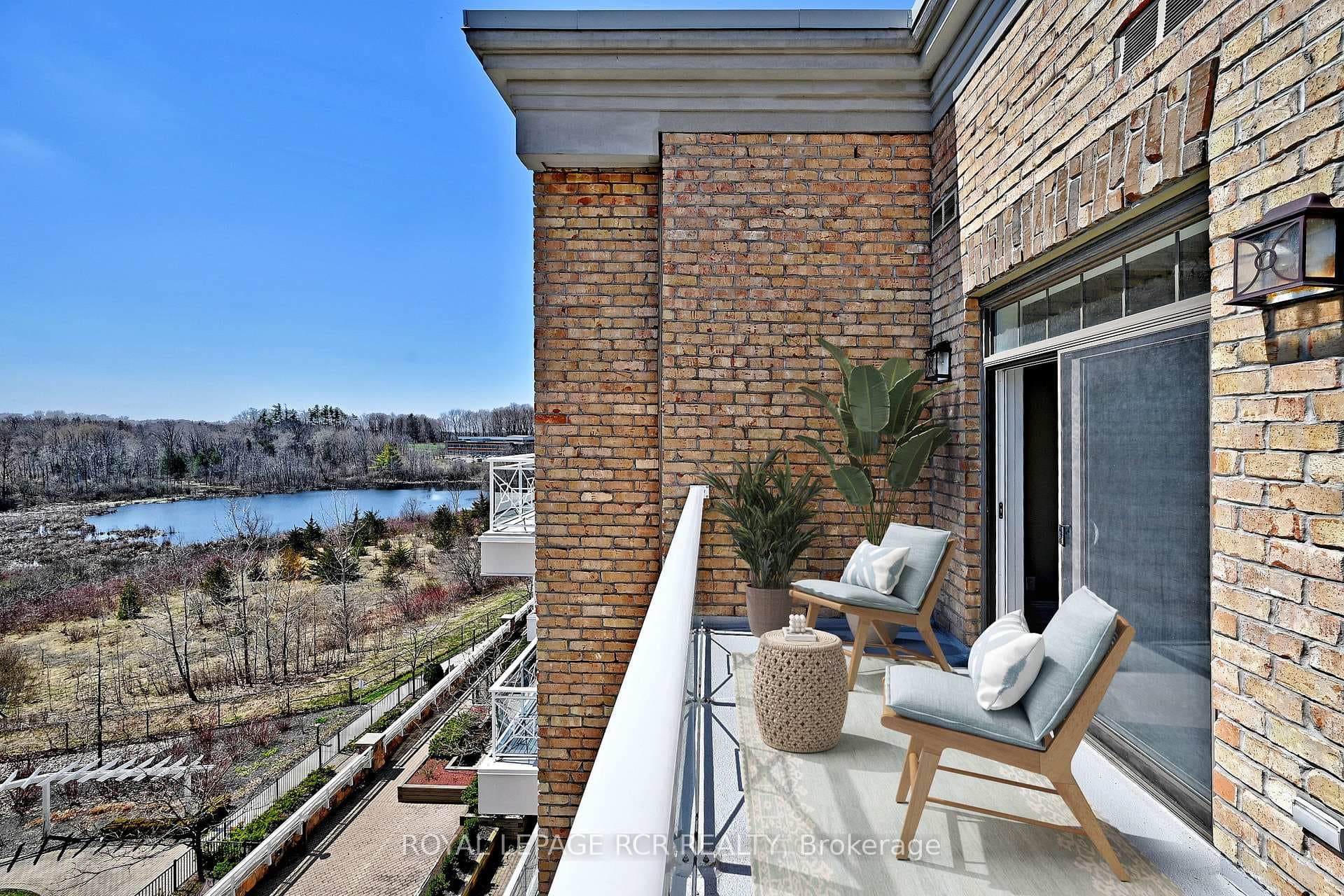 Virtually Staged Balcony