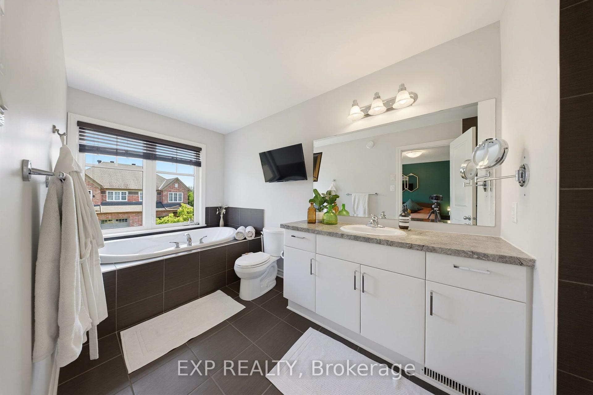 Luxurious Ensuite With An Oversized Vanity.