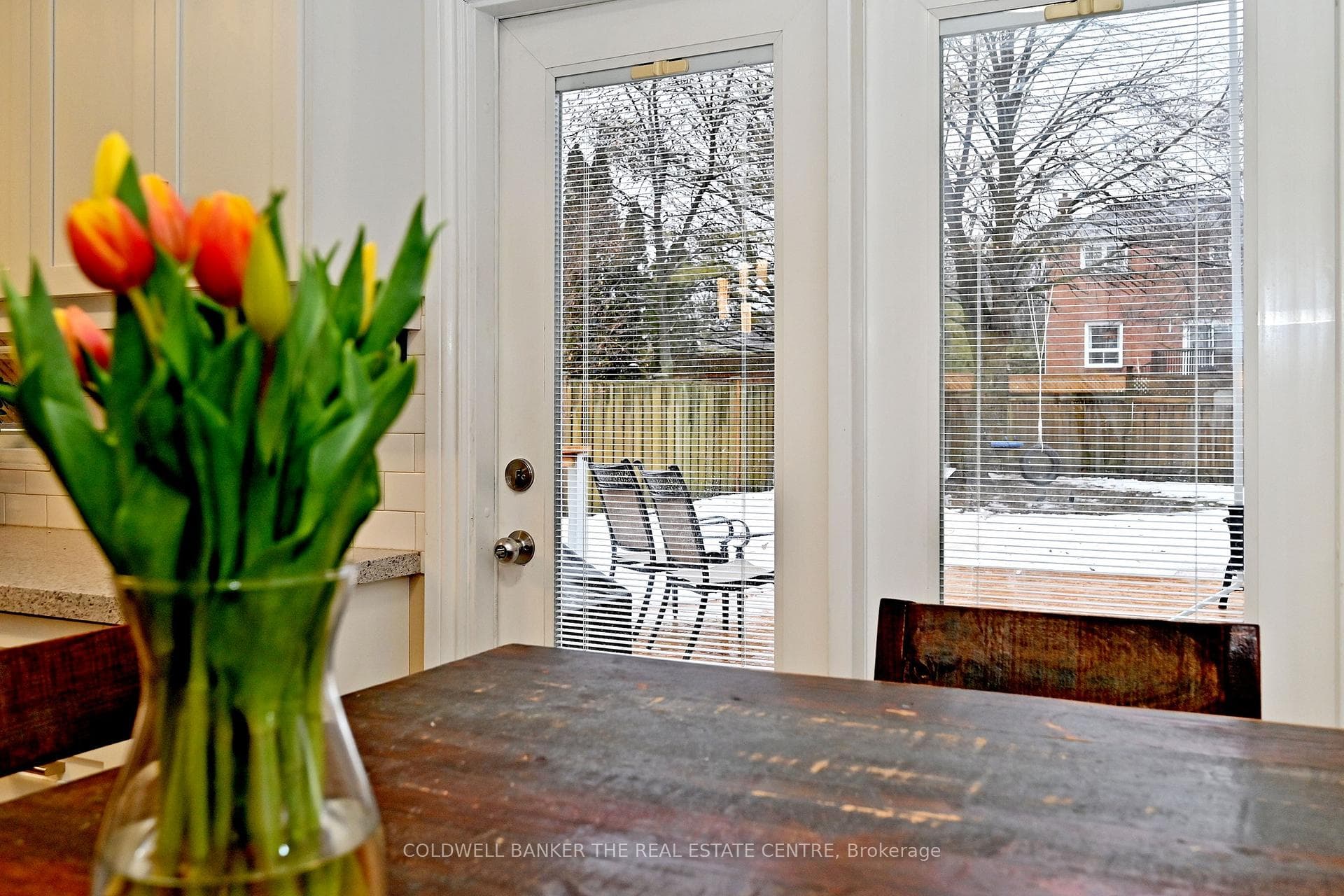 new patio door with built in blinds