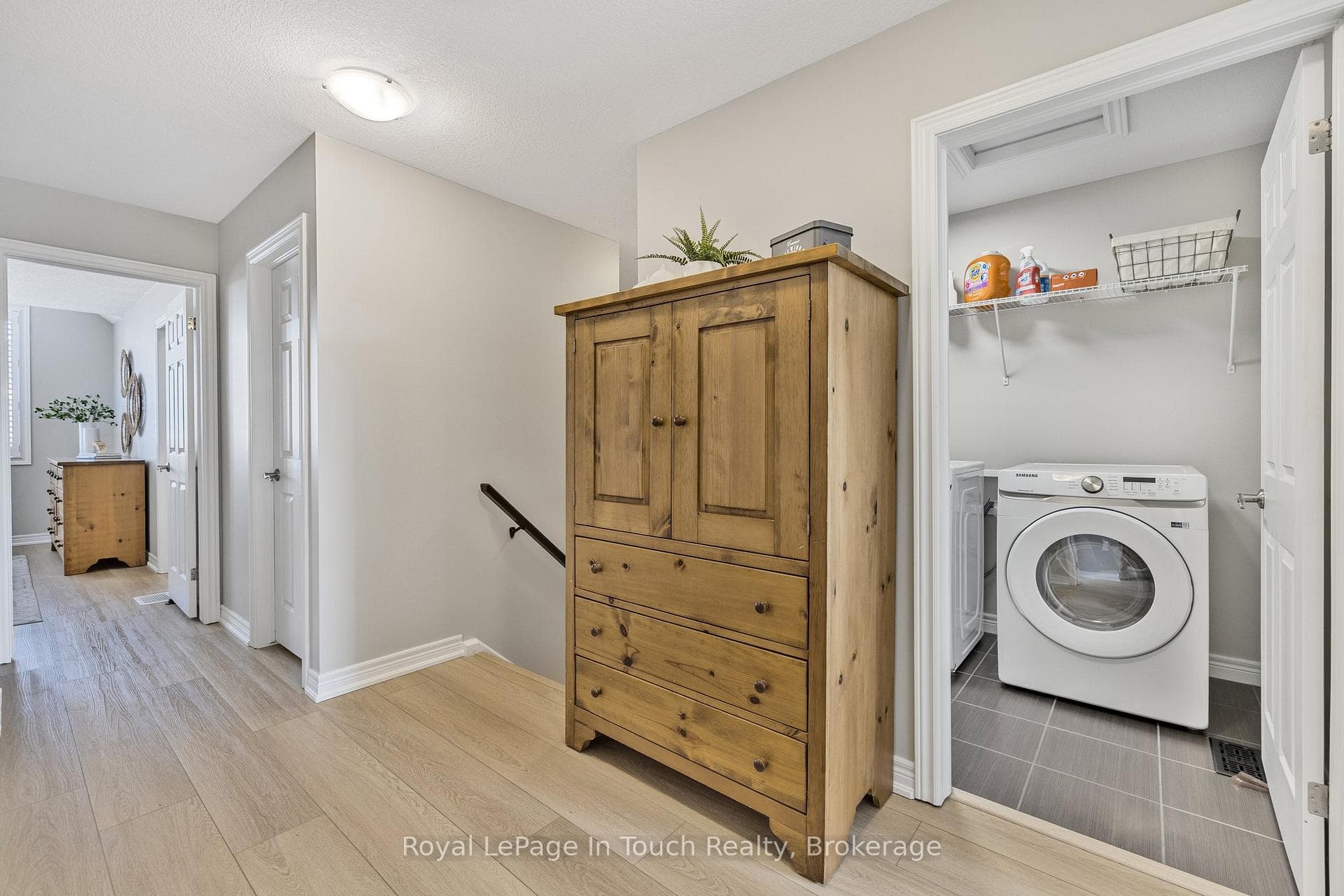 Laundry on Second Floor
