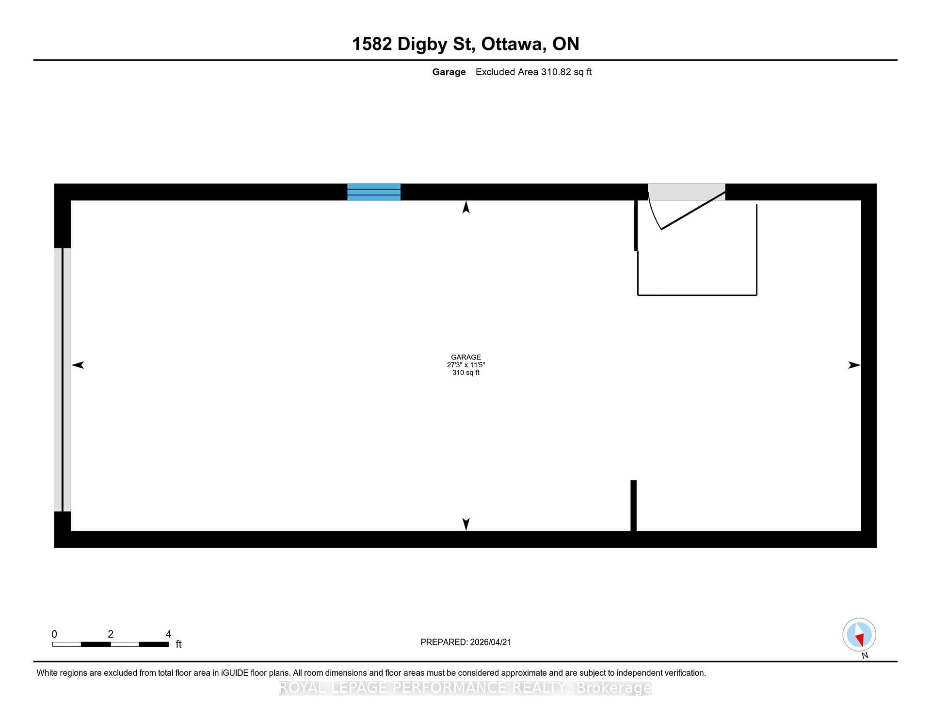 Garage floor plan