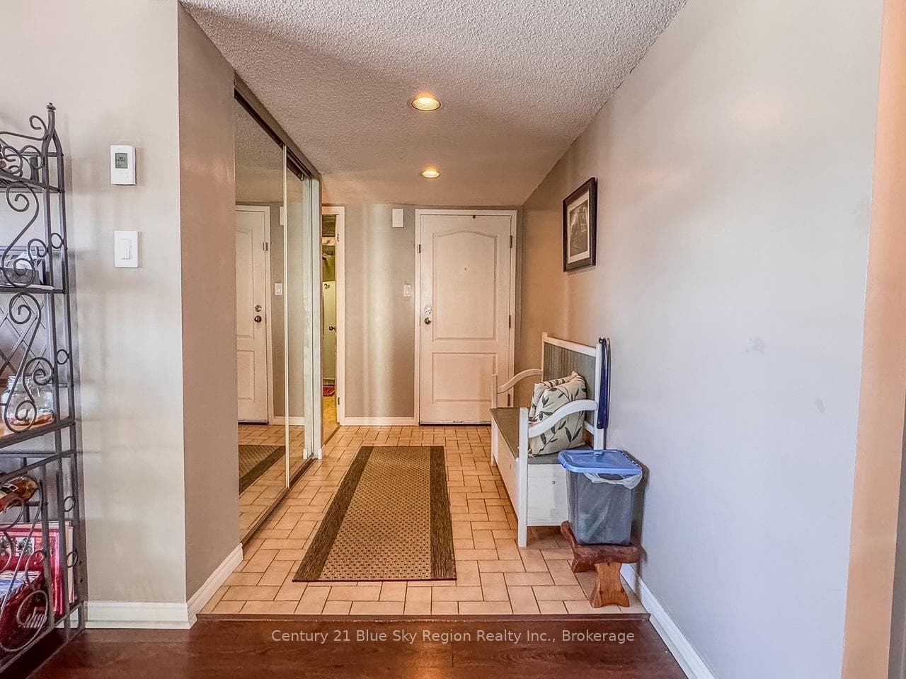 Entrance into Unit