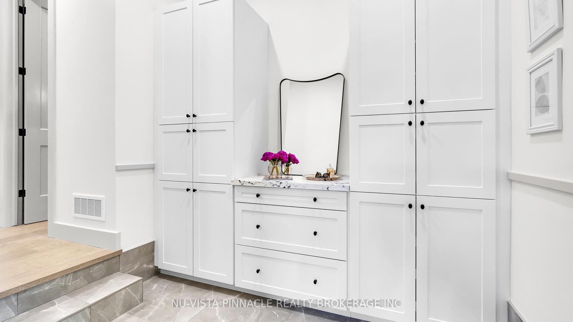 Built Ins in the Mudroom