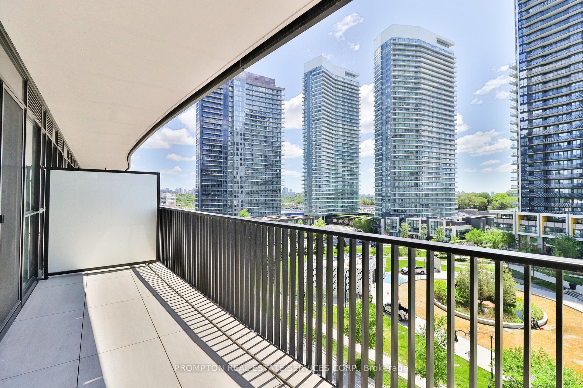 Balcony facing the Park