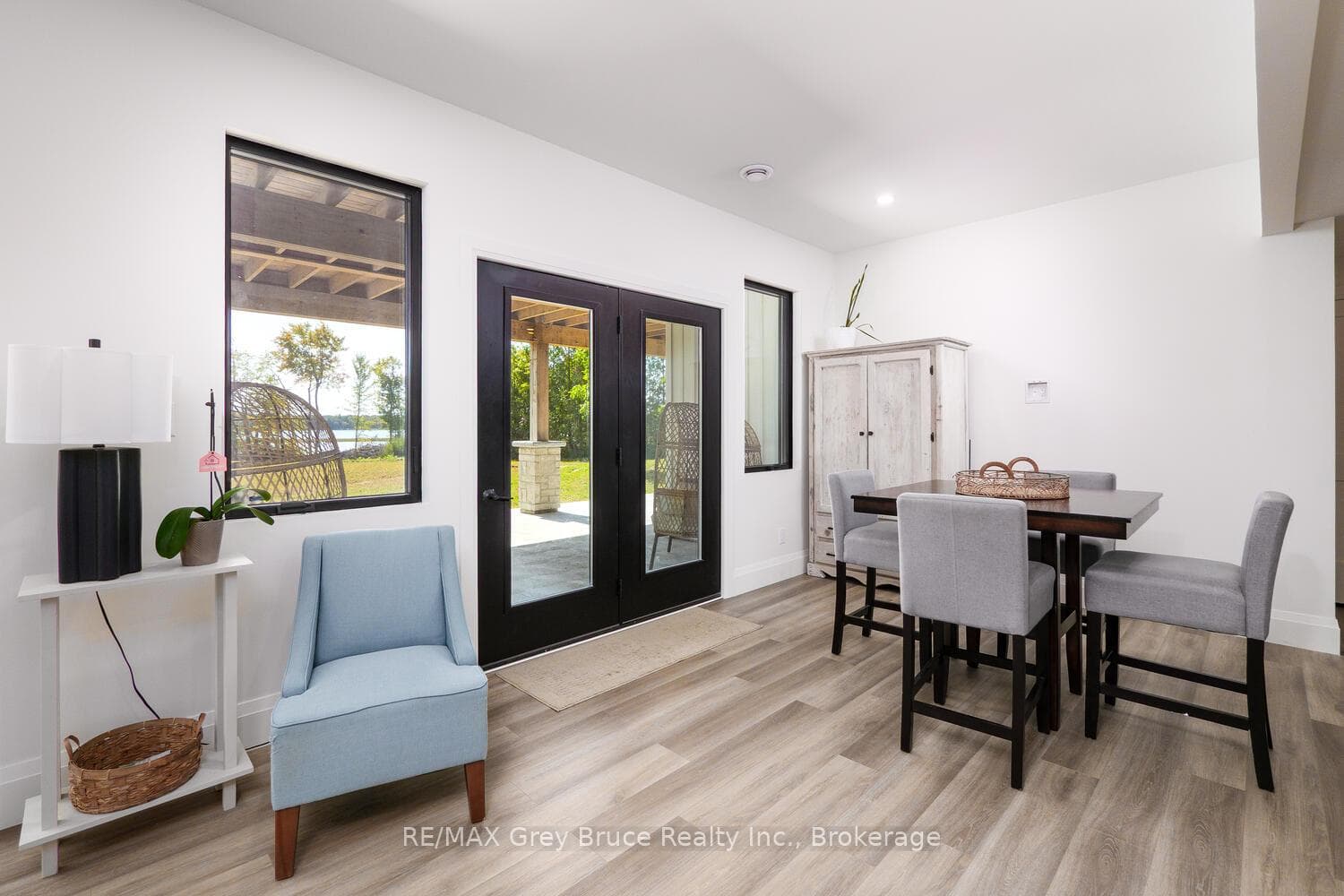 Lower level walk-out to rear yard