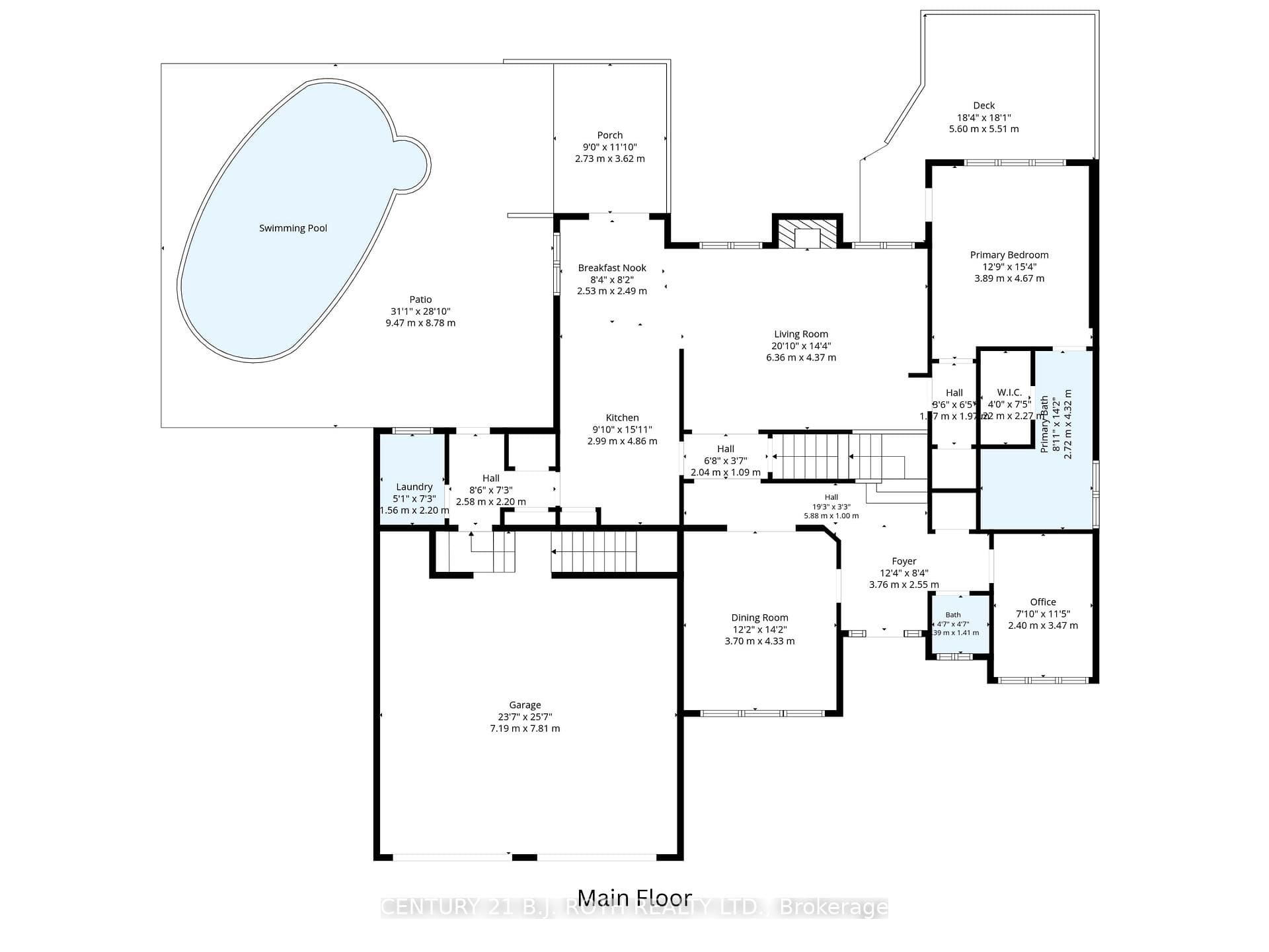 Main floor
