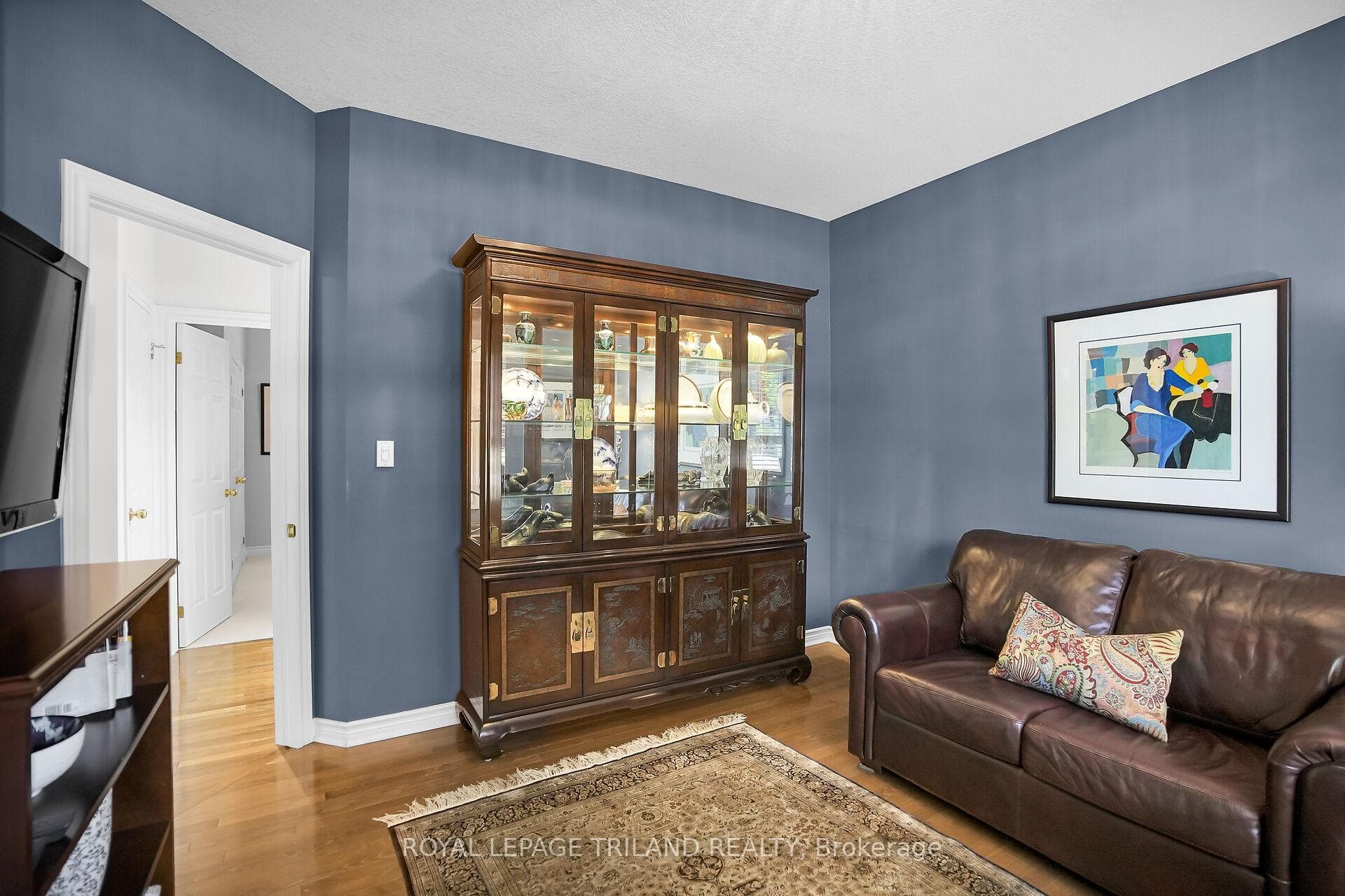 Main Floor: Bedroom - Being used as TV/Media Room
