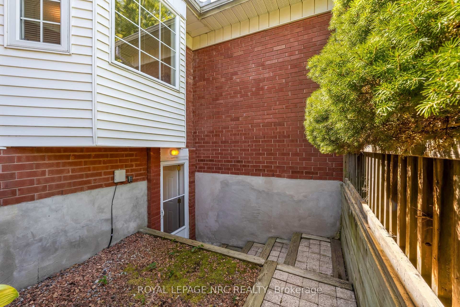 Separate Entrance to Basement at Front of House