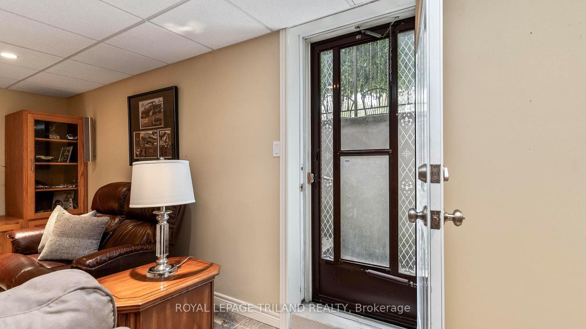 Separate entrance to basement. Walk - up