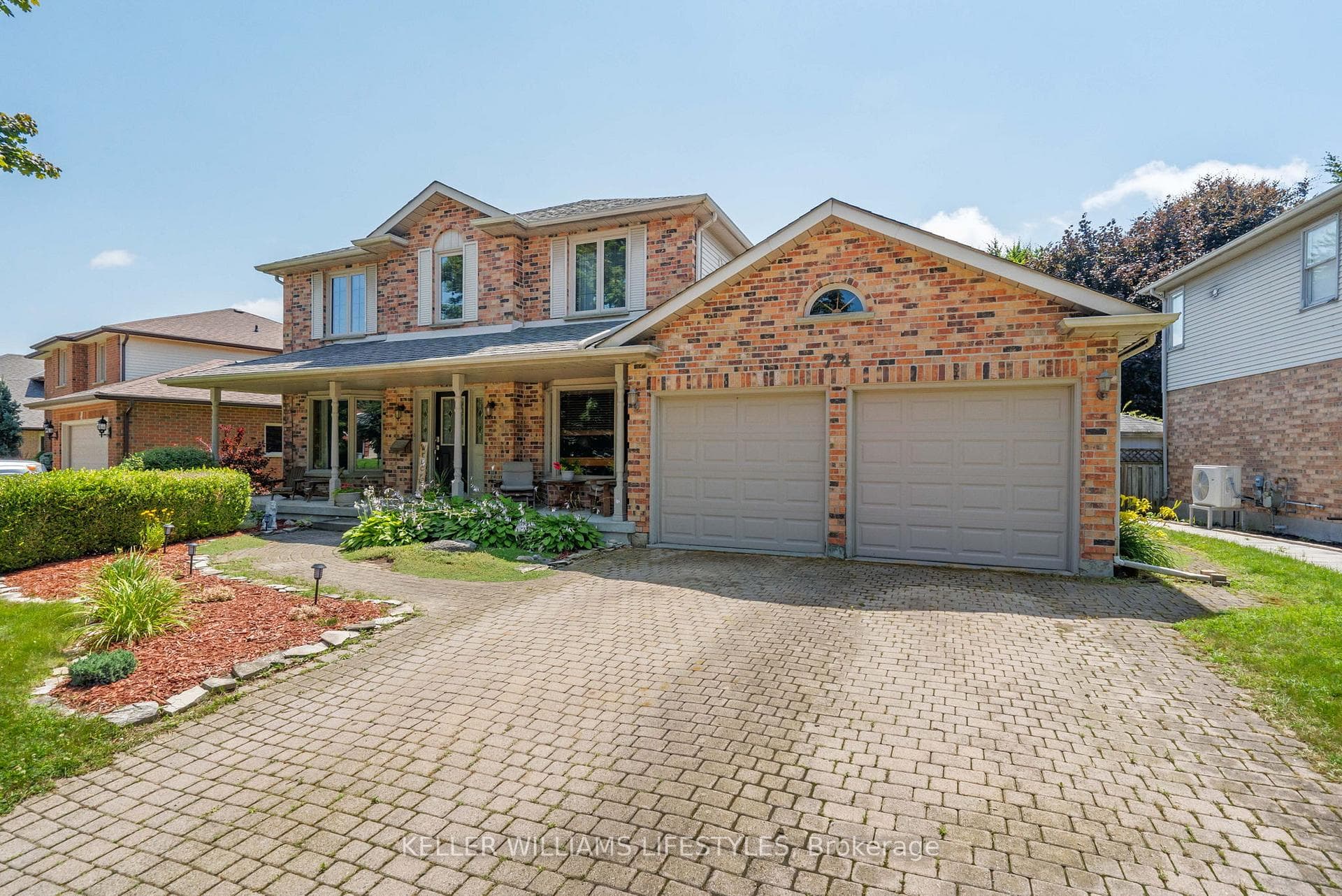 Front of the house