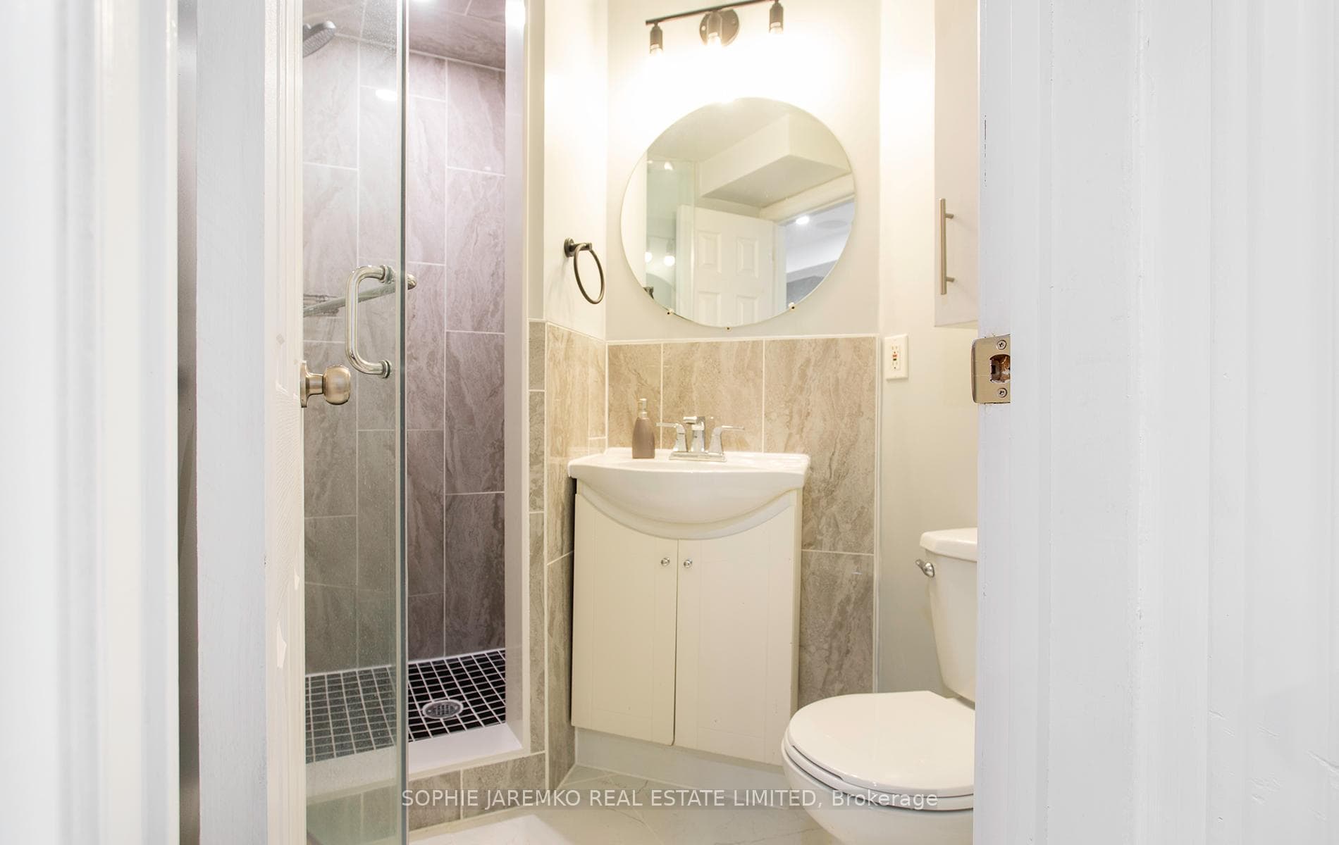 3 pc bath in the basement.