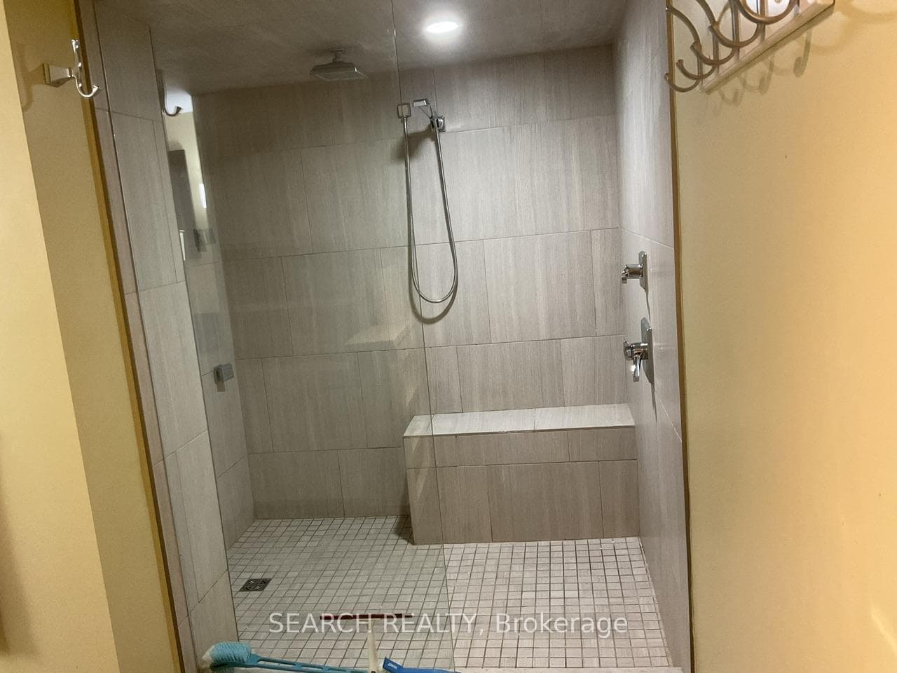 Shower in Basement- Heated Floors