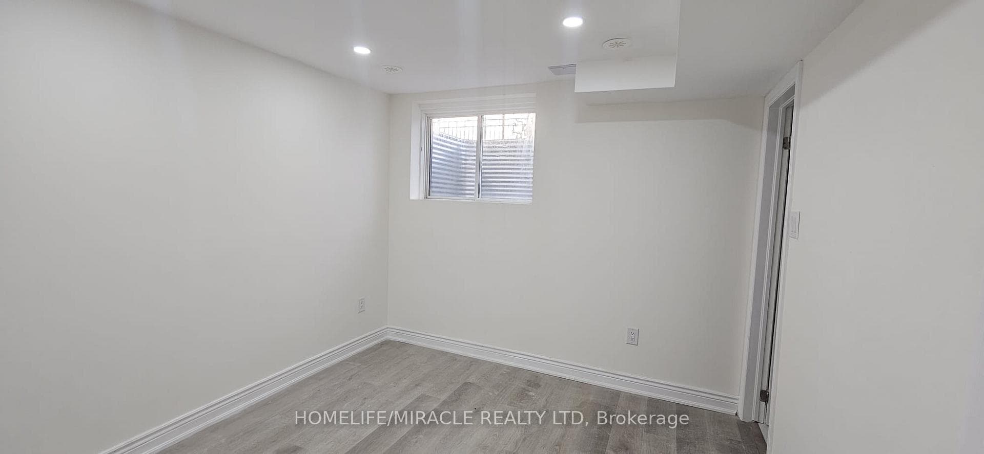 Basement room