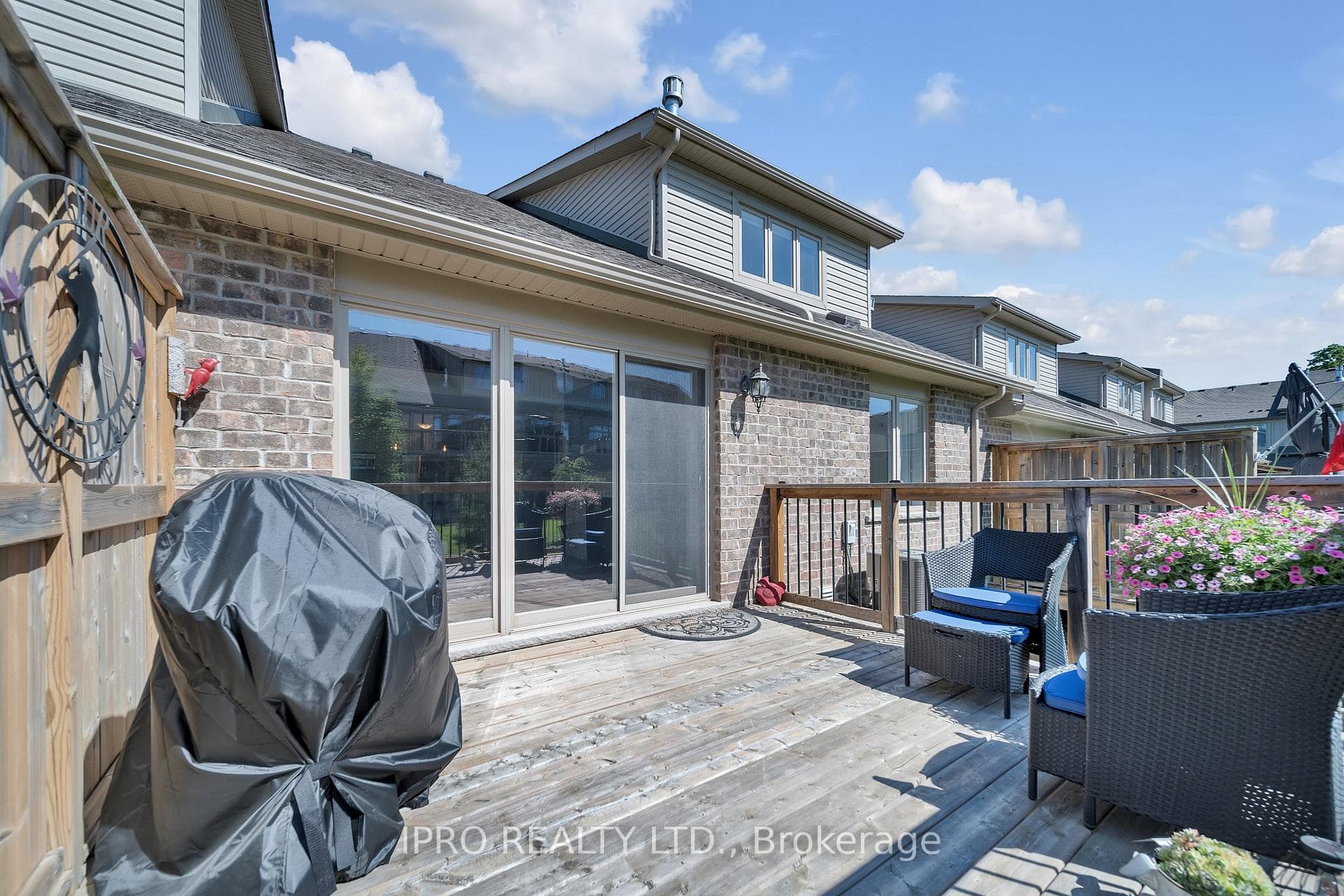 Sunny Patio Ready For Entertaining
