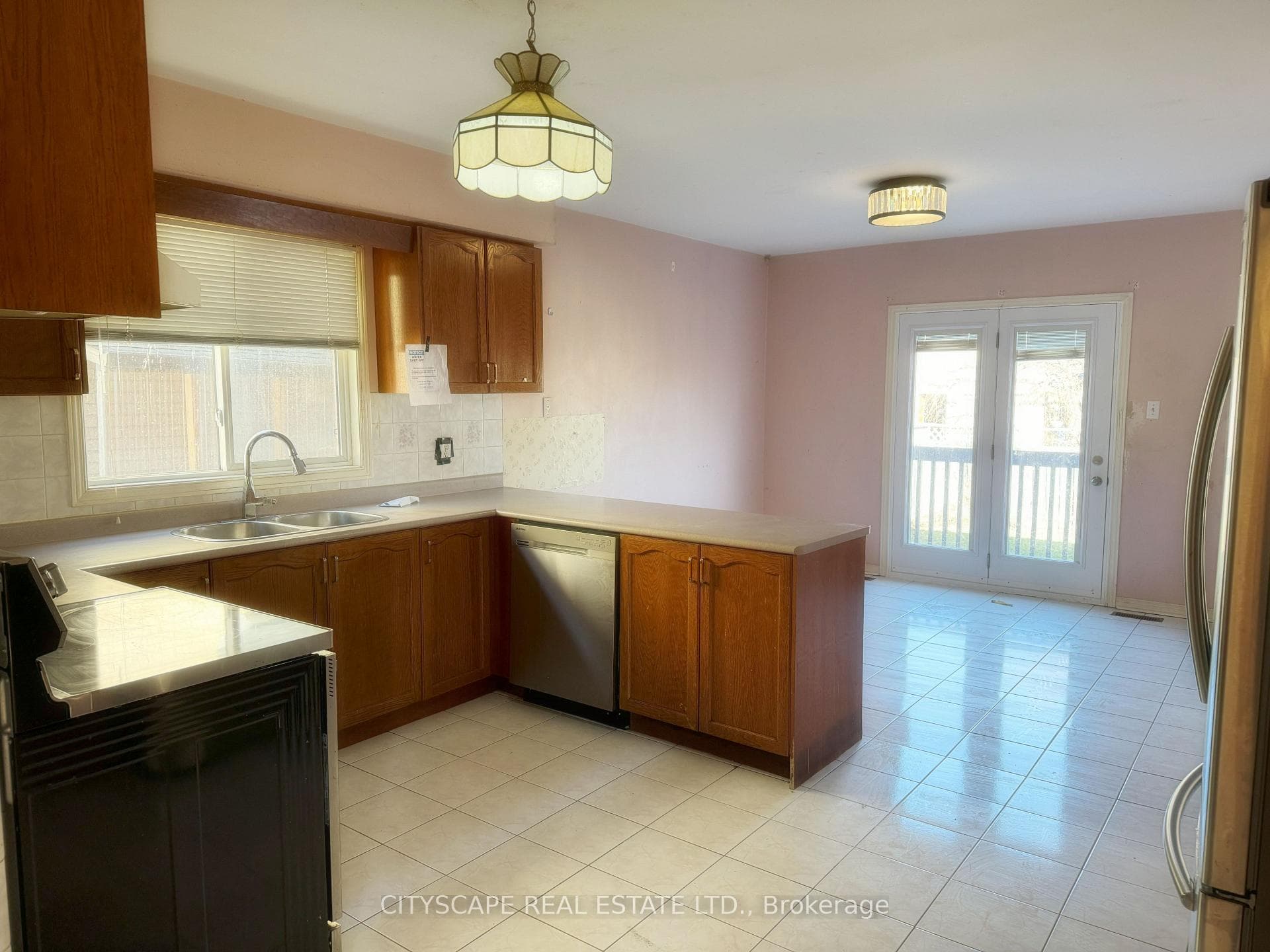 Kitchen looking into Dining room