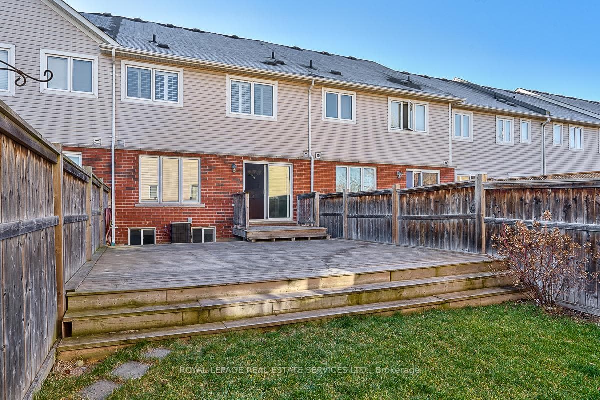 Fully Fenced Backyard with an Oversized Deck