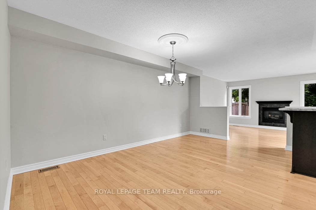 Professionally painted main level