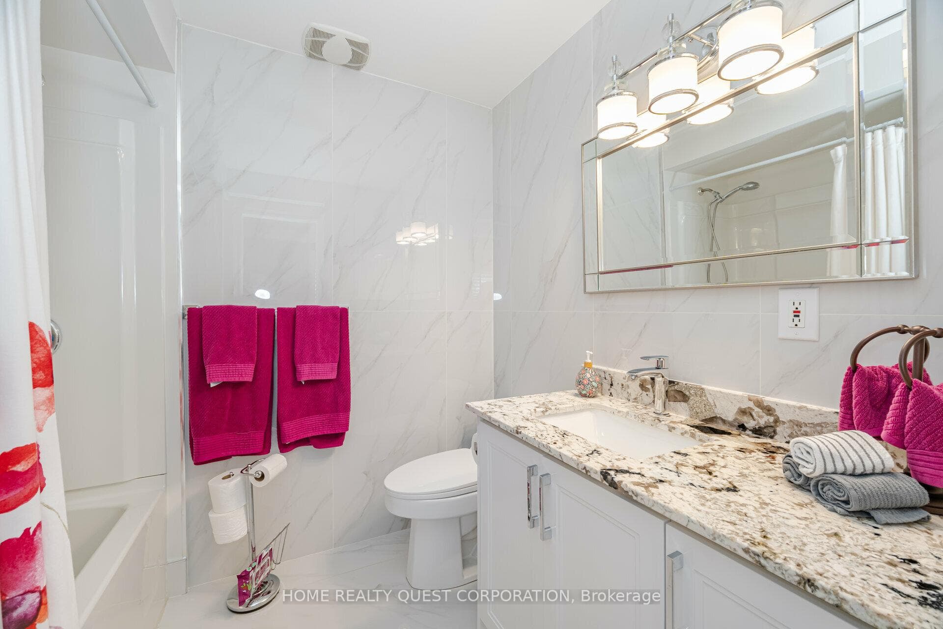 Renovated Basement Bathroom