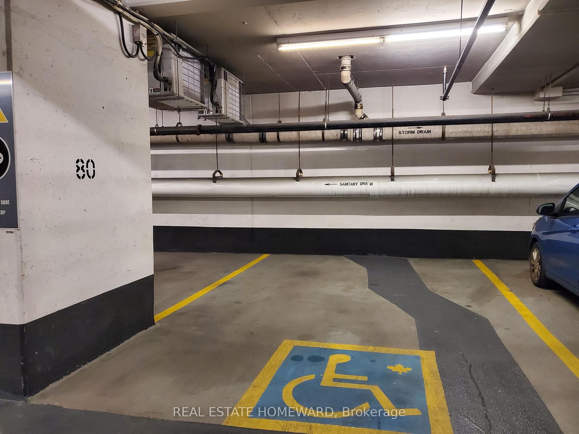 P1 Parking Spot - oversized by elevator
