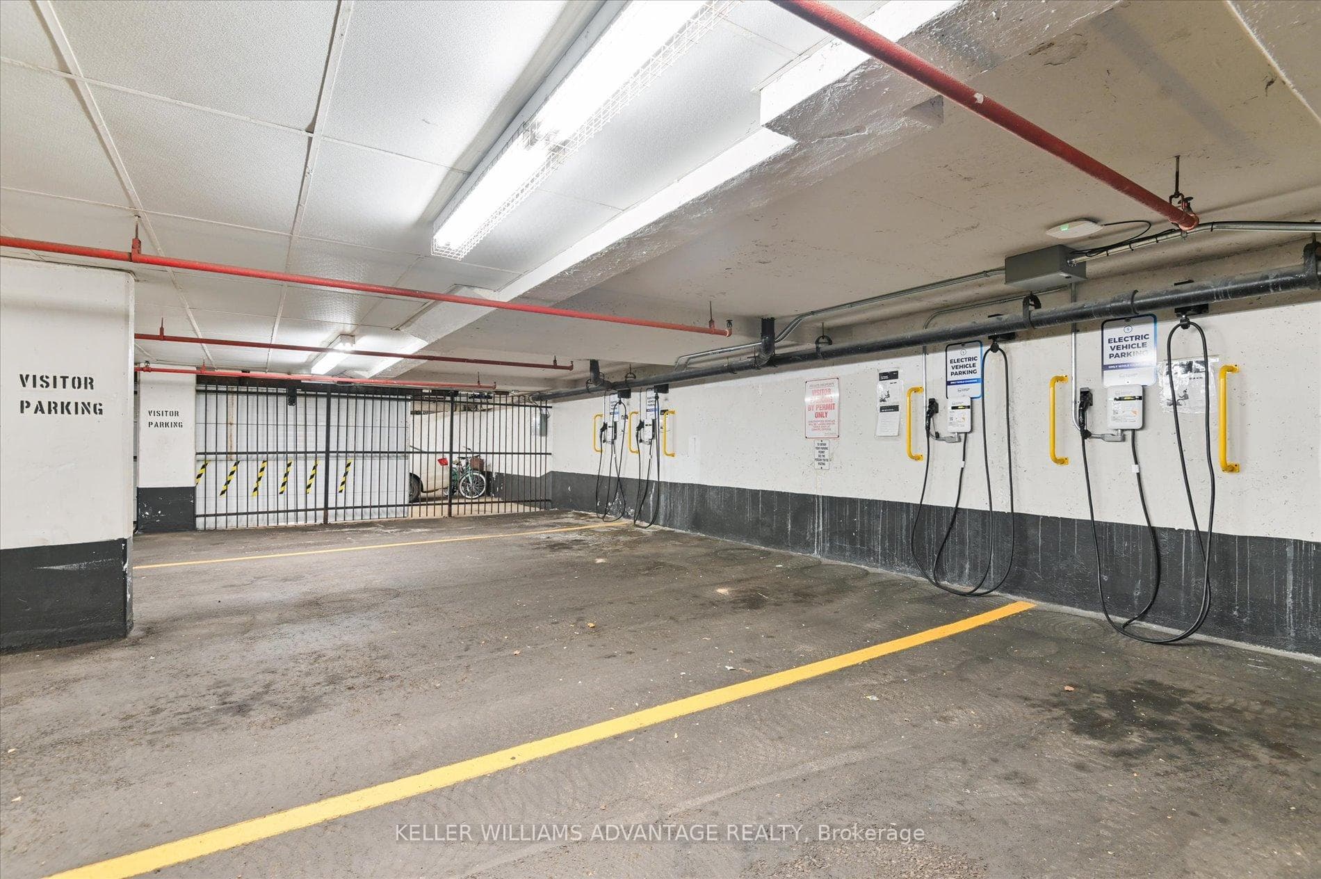 EV Charges in Garage