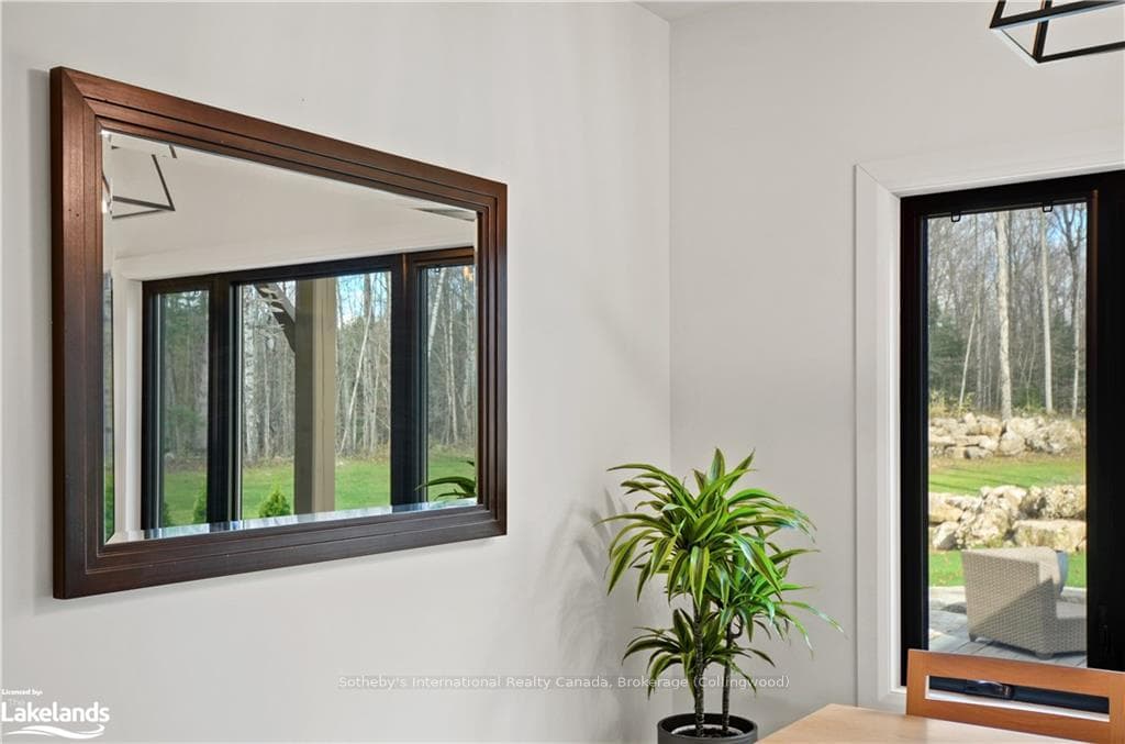 View of doorway to outside