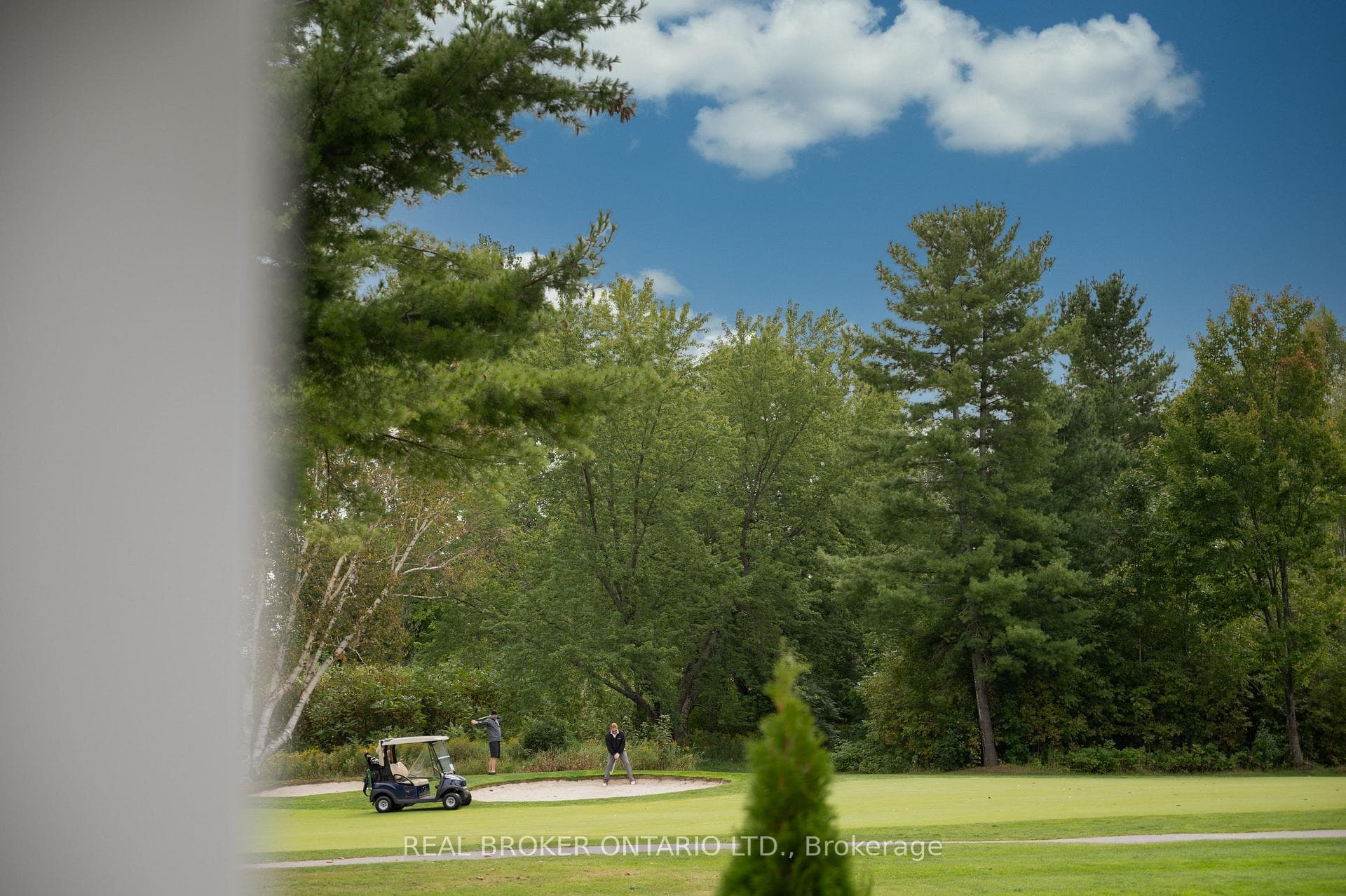 The 1st fairway