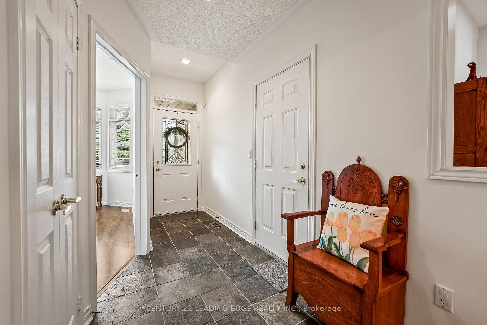 FOYER SLATE FLOOR