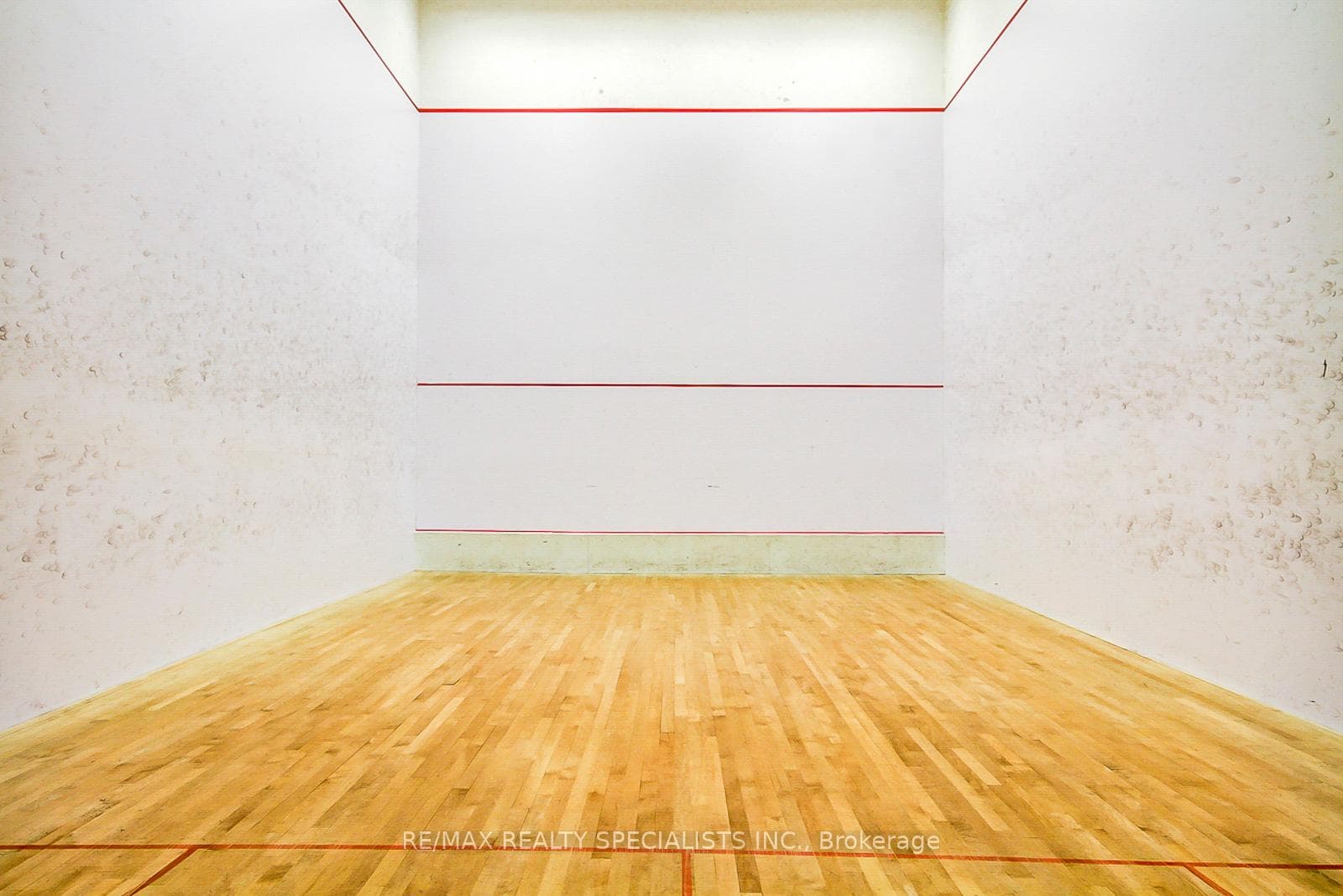 Squash and basketball courts