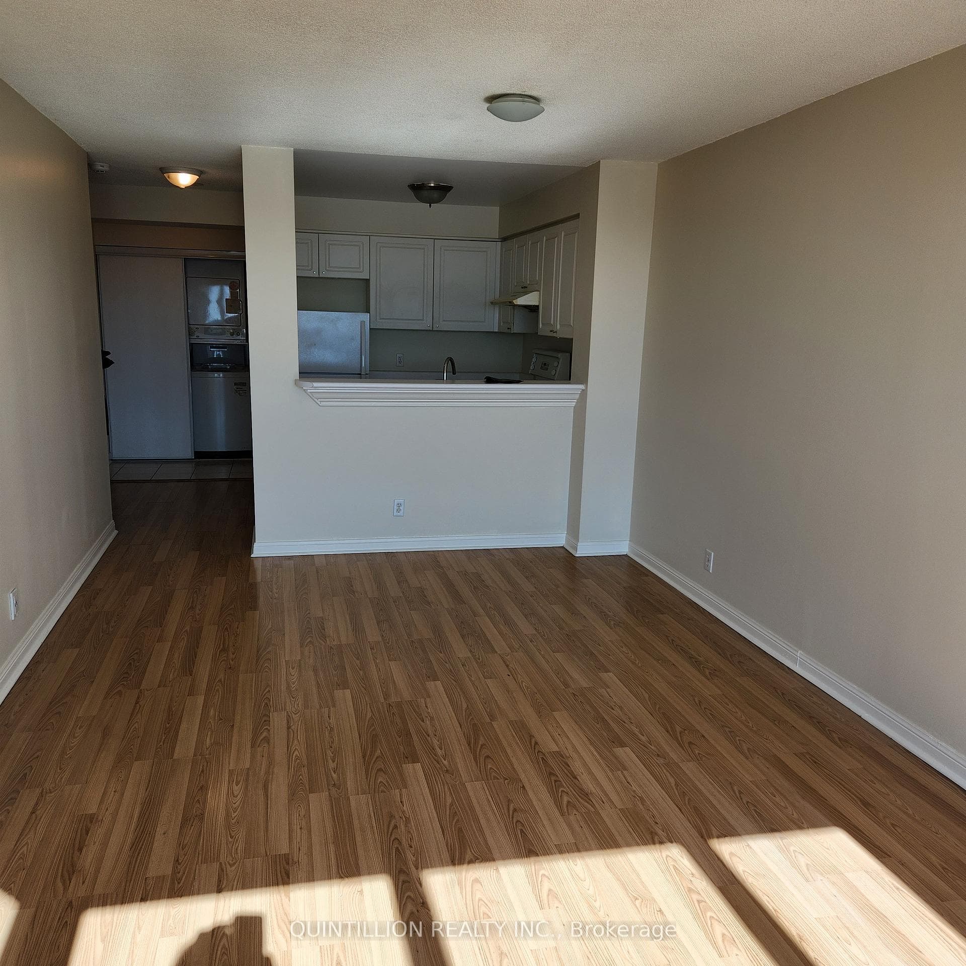 Kitchen overlooking Living