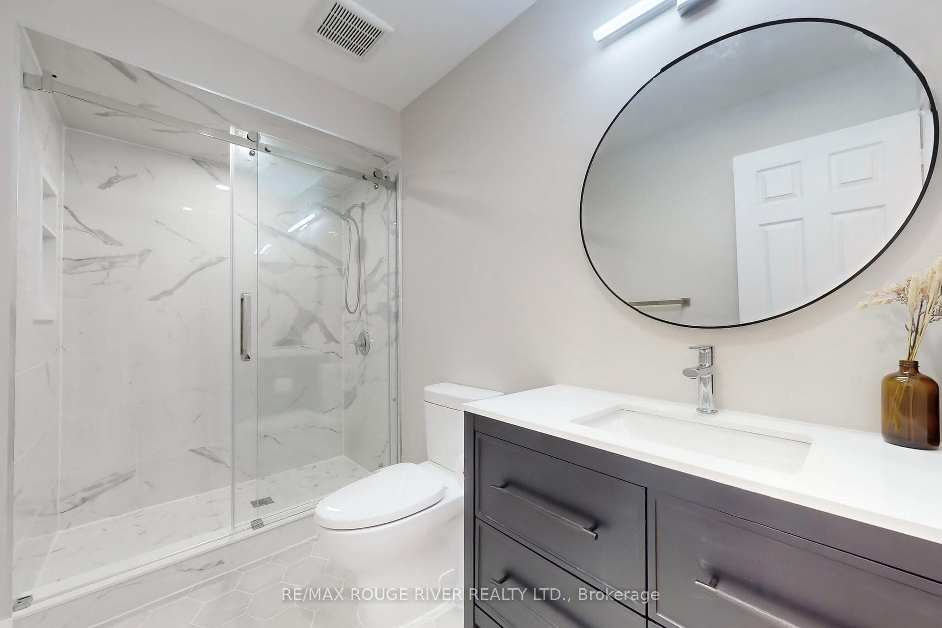 Lower Level 3 piece bathroom