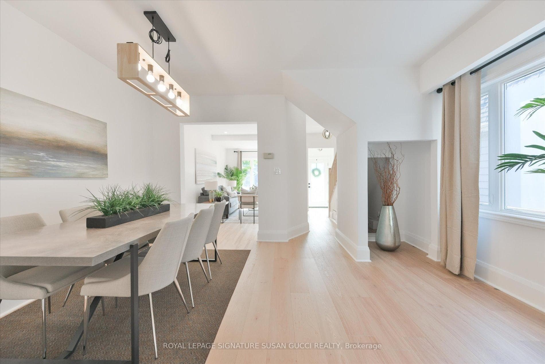 Entertain in style is this spacious dining room