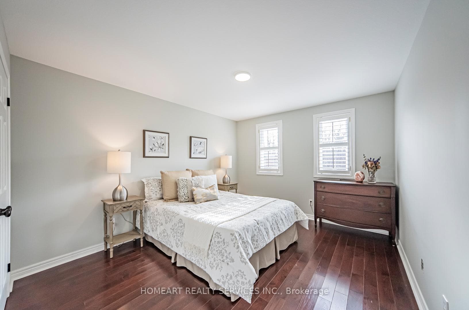 3rd Bedroom w/ Large Closet & California Shutters